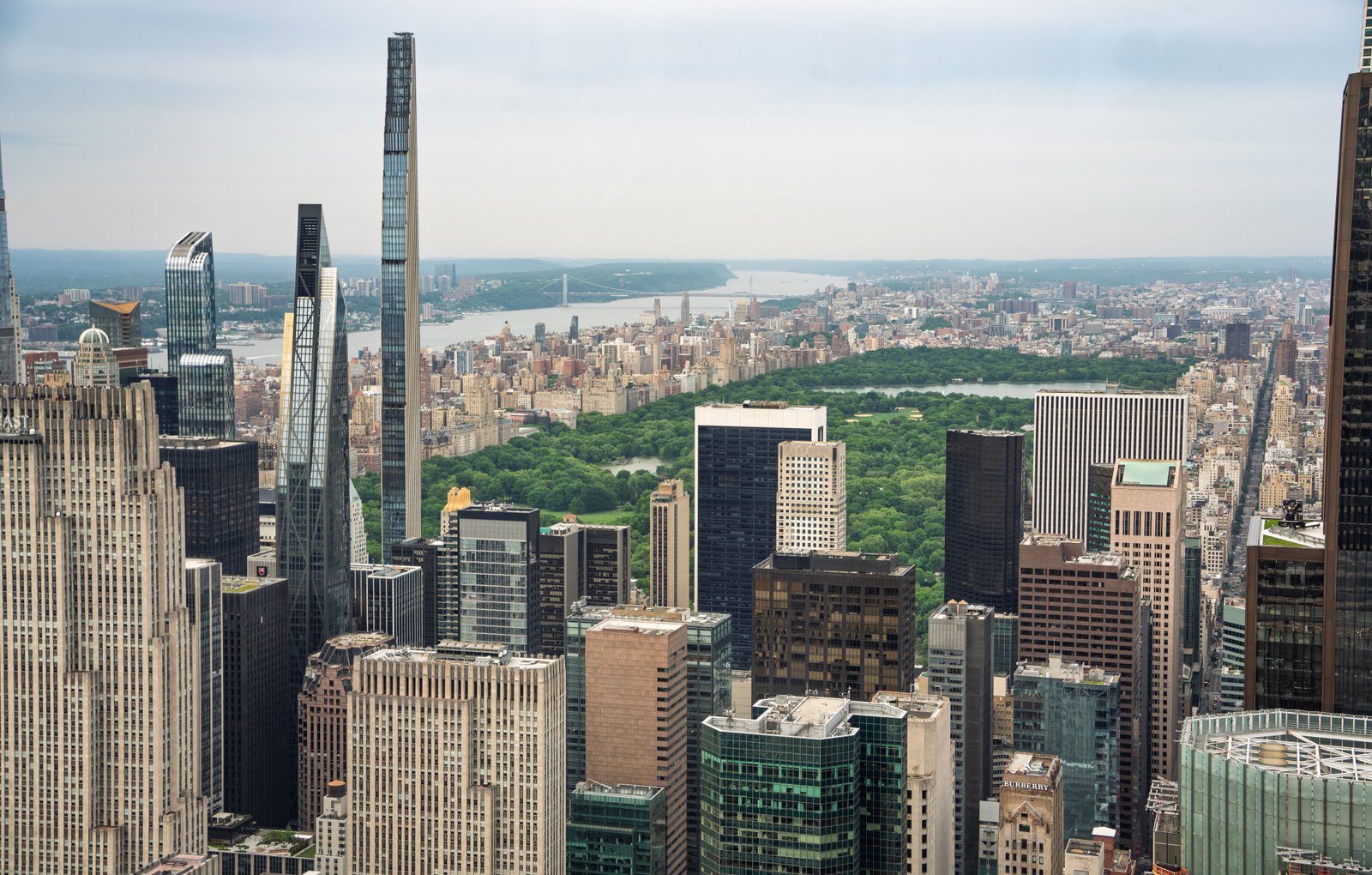 New York skyline representing businesses across the city adopting AI