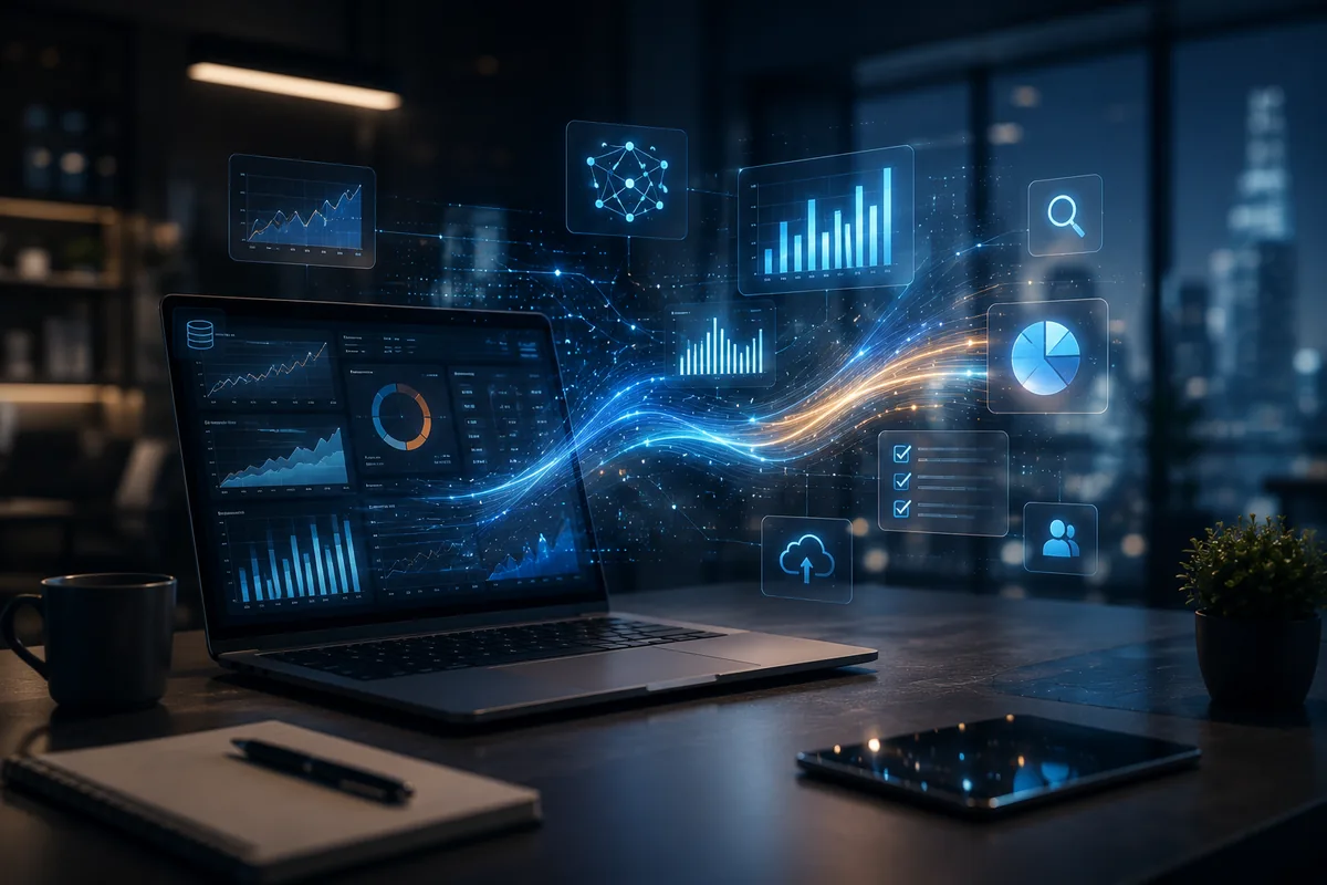 AI analytics and insights dashboard