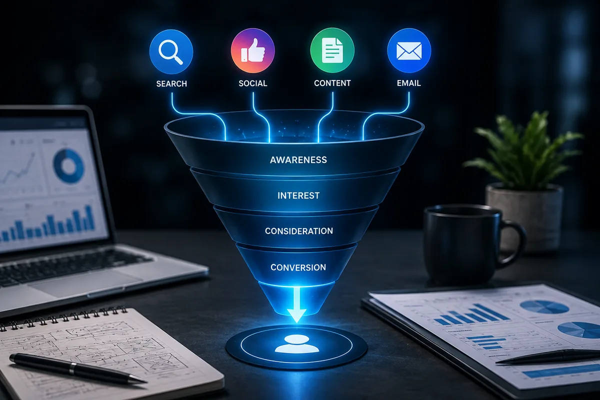 Full-funnel coordination